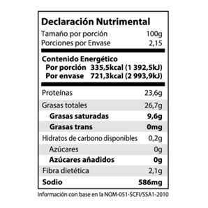 CHILORIO  215 grs