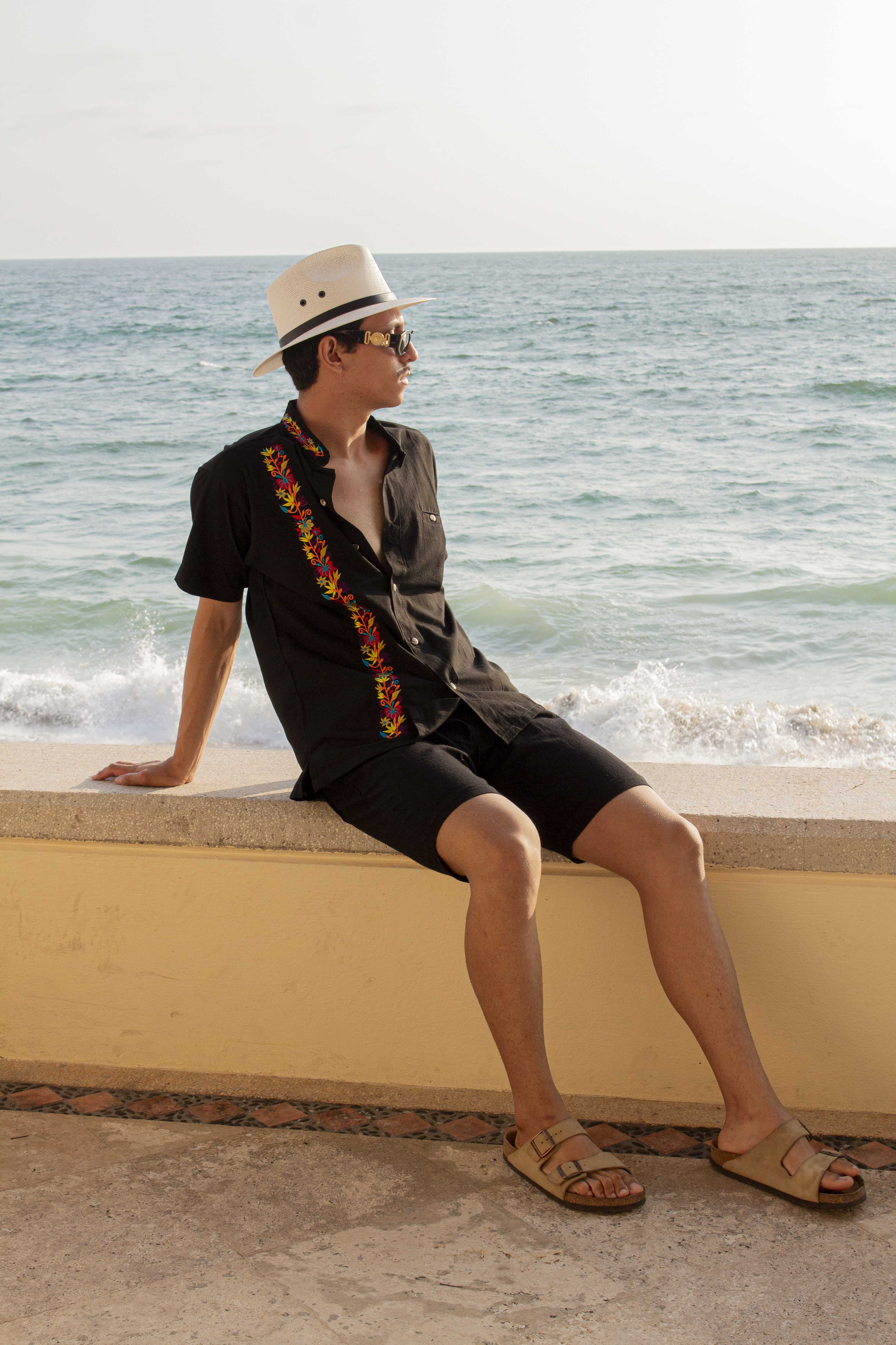 CAMISA MODELO ESPIGA MANGA CORTA