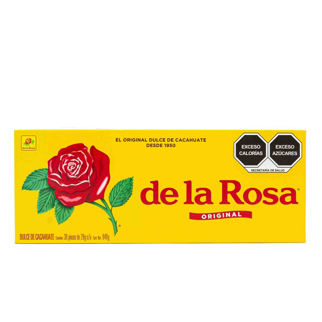 MAZAPAN LA ROSA CAJA CON 30 PIEZAS DE 28 grs