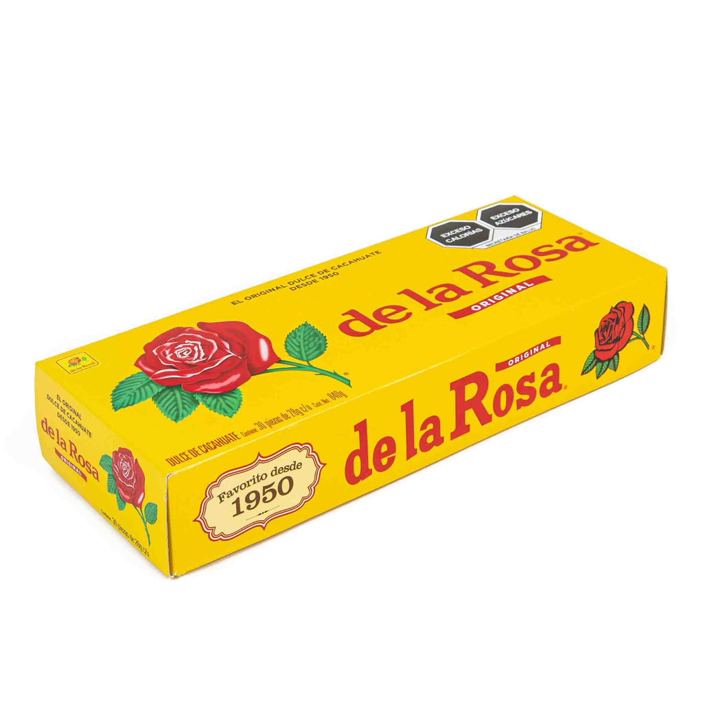 MAZAPAN LA ROSA CAJA CON 30 PIEZAS DE 28 grs